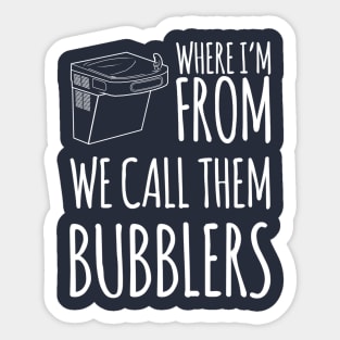 Bubblers Sticker